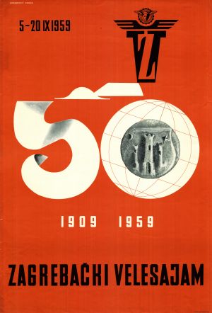 Zagrebački velesajam. Plakat 1959. godine